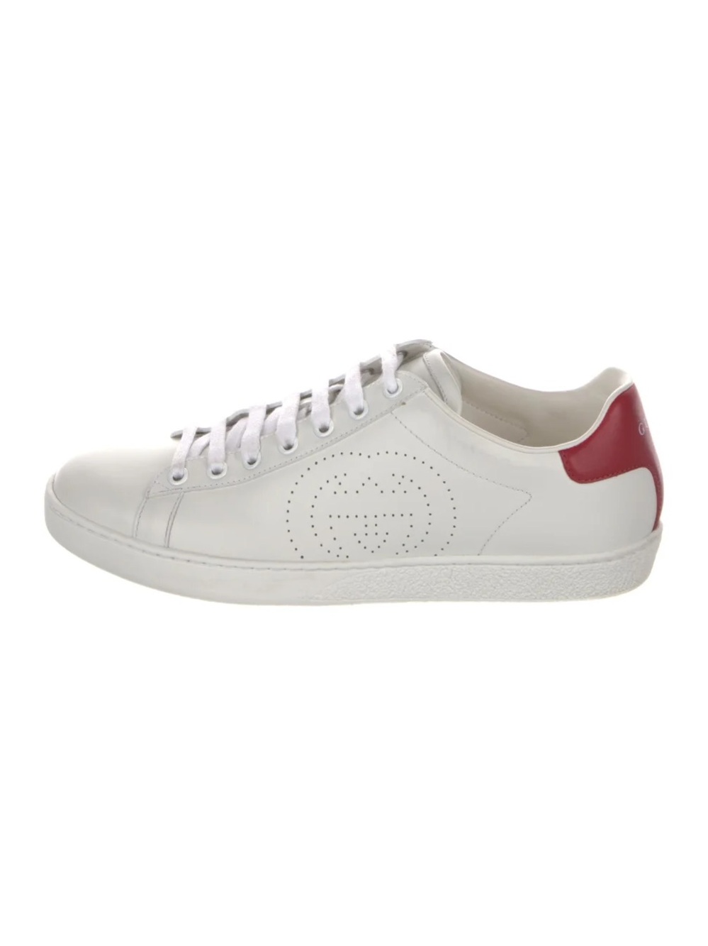 Gucci
Interlocking G Logo Leather Sneakers Size 8 women’s - Picture 1 of 7